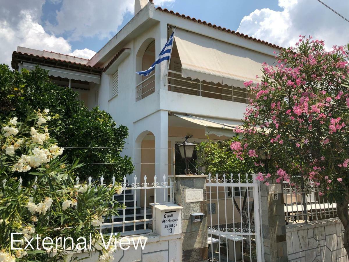 Gnick Apartments 600M From The Coast Lagonisi Exterior foto